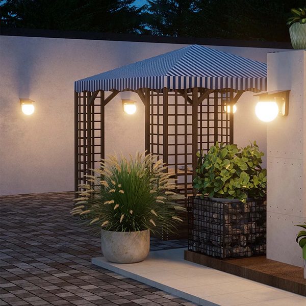 Solar Round Bulb Light 1200 Battery