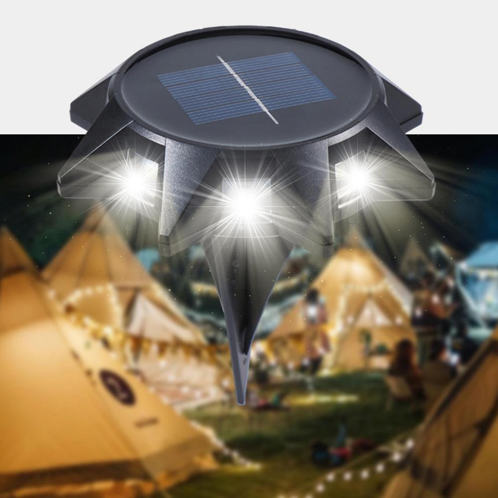 Solar Powered Lawn Light Warm White