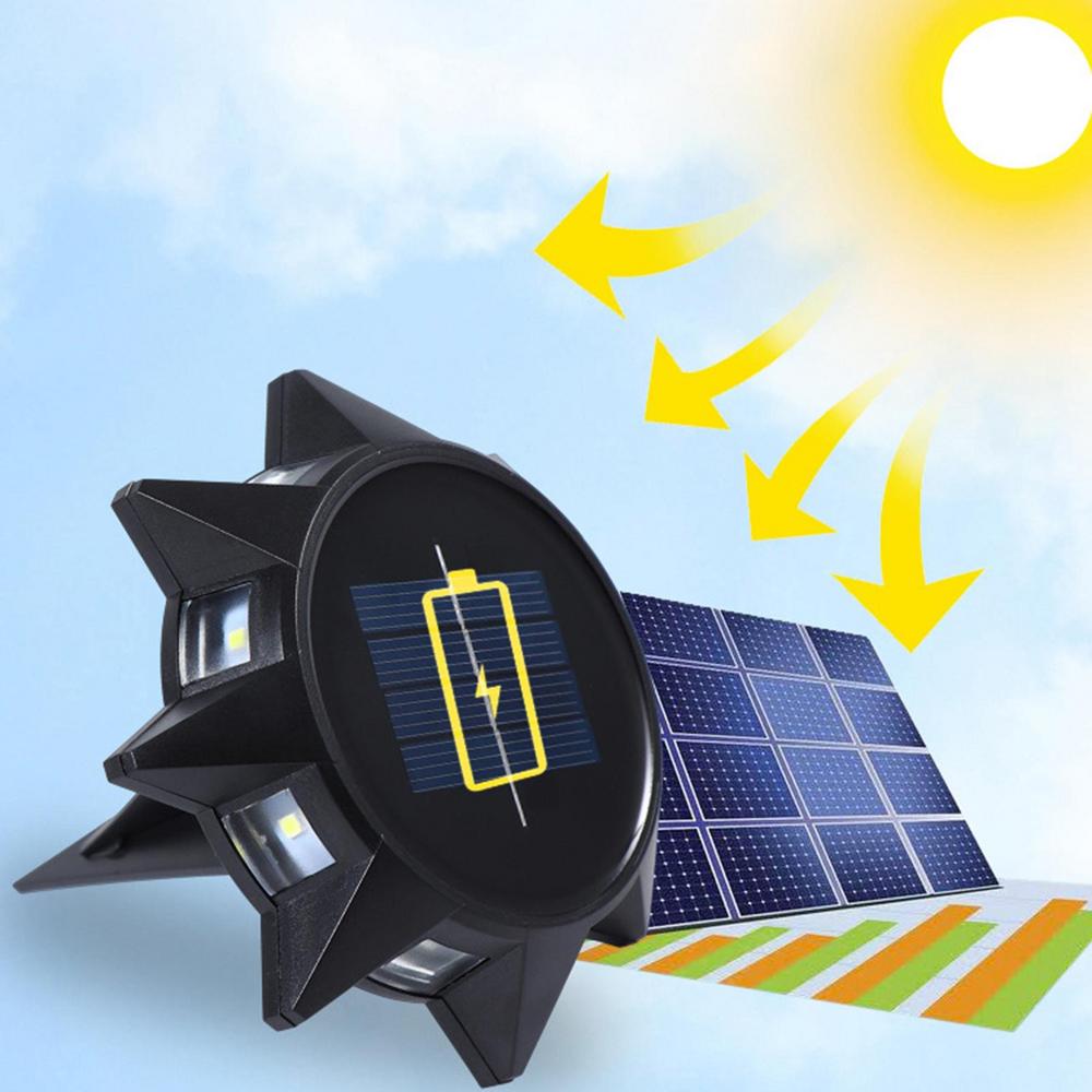 Solar Powered Lawn Light Warm White