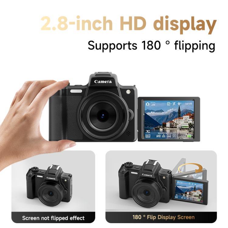 DC101 4 in 1 DSLR Vlogging Camera With Flip Screen + Vlogging Kit
